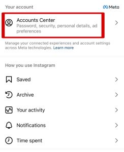 How to deactivate instagram account